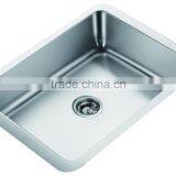 Small Undercounter Stainless Steel Kitchen Sink GR- 575 thumbnail-1