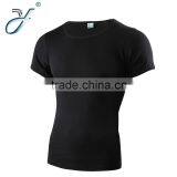 O-Neck 100% Cotton Short Sleeve T Shirts Men's Black T Shirt thumbnail-1