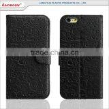 Folio Opening Design Wholesales Cellphone Leather Case for Huawei 3C/G740 P7 G730 G610 G630 thumbnail-3