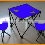 Foldable table stool sets