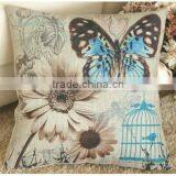Make-to-Order Supply Type and 100% Cotton Material Cotton Print Fabric Ready Made Pillow Cover thumbnail-4
