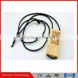 USB Stick Memory 2.0 Wooden Pendrives Promotional 256GB Laser Logo Fast Delivery thumbnail-2
