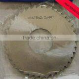 circular saw blade slotting saw HSS high speed steel