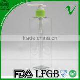 Pump Empty Clear Square 300ml PET Liquid Soap Bottle thumbnail-6