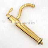 2014 New Design Golden Faucet, Luxury Hotel Special Titanium Golden Faucets, Golden Basin Faucet thumbnail-3