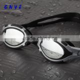 2015 new arrivel best UV-shield mirror coated waterproof swimming goggles wide vision glasses
