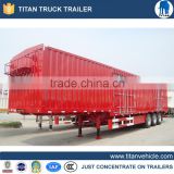High Quality 40ft Van Box Bulk Cargo Transportation Enclosed Trailer