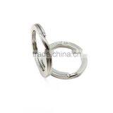 Custom Engraved Logo Flat Metal Split Key Ring thumbnail-3