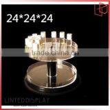 Customied Small Transparent Acrylic Cosmetic Display Stand thumbnail-4