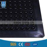 Black Rubber Conductive Interlocking Floor Mat