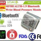 SIFHEALTH-1.9 Wrist Blood Pressure Monitor, WHO Blood Pressure Light Indicator, Blood Pressure Monitor, CE MDD Certified, BPM thumbnail-1