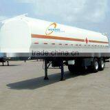 Stainless Steel 3 Axles Oil Tanker Semi Trailer thumbnail-4