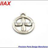 Custom Nickel Plated Metal Logo for Handbags/metal Stamping Logo