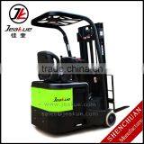 Three Wheels Waterproof-dustproof AMP 1 Ton Small Electric Forklift German Technology Forklift thumbnail-1