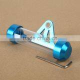 CNC Rego Tube Pipe Registration Label Holder For Scooter Motocycle Motorbike New thumbnail-1