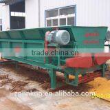 Single roller/double roller slot wood debarker with low motor power