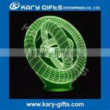 Acrylic Table Light Colorful 3D LED Lamp thumbnail-1