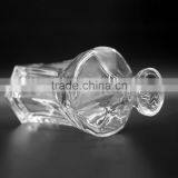 500ml Crystal Glass Bottle For Whisky With Cork Cap thumbnail-4