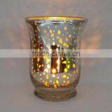 New Design Electroplated Glass Candle Jars for Christmas Decoration thumbnail-2