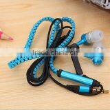 Creative Zipper Metal Earphone OEM Luminous Earphones thumbnail-4