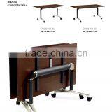 Quality Modern Multifunctional Simple Folding Movable Conference Table Tradining Table LQ-CFT005 thumbnail-2