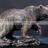 Casting Brass Bronze Bear Statue Sculpture thumbnail-2