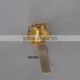 Queen Anne Oil Burner Parts Made in Brass, Oil Lamp Parts thumbnail-1
