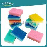 Toprank New Design Colorful Kitchen Abrasive Nylon Sponge Dish Scrubber Pad Kitchen Cleaning Sponge Scourer thumbnail-1