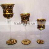 Set 3 High Quality Goblet Wedding Centerpieces thumbnail-1