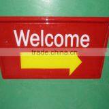 Vacuum Thermoformed Warning Plastic Sign Board thumbnail-1