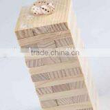 48PC Wooden /Stack Game With Three Dice Building Block/Board Game thumbnail-4