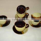 8pcs Ceramic Tea Cup Set thumbnail-1