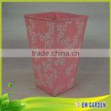 Excellent Quality Waterproof Galvanized Flower Pot for Home and Garden thumbnail-2