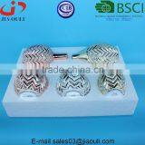 For Mail Order Gold/copper/silver Electroplated Ceramic Vase Set Home Decorative Gifts thumbnail-3