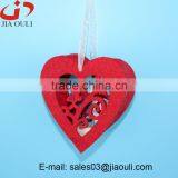New Design Valentines With LED Non-woven Hanging Heart Day Decoration Heart thumbnail-3