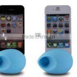 Eco-friendly Colorful Silicone Horn Speaker thumbnail-1