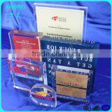 KM-SP06 Factory High Quality Clear Acrylic Crystal Stamp Block,transparent Acryl Display Block thumbnail-2