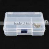 5 Grids Clear Fancy Plastic Dividers Box 5 Slots Beads Kids Art DIY Storage Boxes thumbnail-3