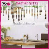 Collocation Photo Wall Stickers,DIY Golden Mosaic 3d Wallpaper for Wall Stickers thumbnail-1