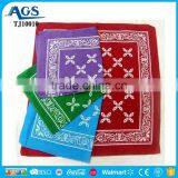 Custom Design Printed Square Bandana, Cotton Cheap Bandana,Paisley Bandana thumbnail-5
