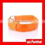 UCHOME Manufacture Directly Sell Reflective Armband Snap Wrap Arm Band,Colorful Flashing Armband With LED Light Arm Band thumbnail-5