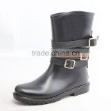 Canton Fair New Style Flat Women Rain Boots Shoes Wholesale thumbnail-3