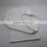 Hat Manufacturer of Pure White Acrylic Knitted Hat Warm and Lovely thumbnail-2