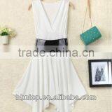BHN339 Garment New Summer Korean Women Dress Skirt With Belt thumbnail-1