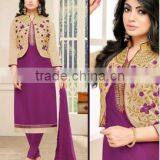 Glamour Style Readymade Embroidery Suits thumbnail-1