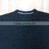 Men's V-neck 100% Wool Winter Design Sweater(mswool420) thumbnail-3