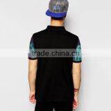 Latest Design Polo Shirt Design With Flamingo Print PS0115A thumbnail-2