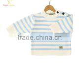 2016 New Fashion Crew Neck Knit Baby Sweater Baby Cashmere Sweater With Striped thumbnail-1