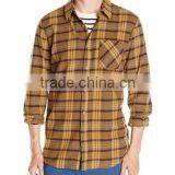2017 Excellent Quality Latest Style Long Sleeve Flannel Shirt for Men thumbnail-4