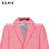 ELPA 2016 Fancy Kids Coat Pink Linen Boy Blazer for Wedding thumbnail-4